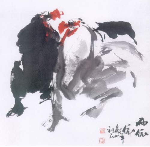组图：北京老甲艺术馆美术作品展览(1)