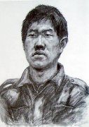 2010年鲁迅美术学院大连校区人物素描优秀考卷