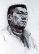 2010年鲁迅美术学院大连校区人物素描优秀考卷