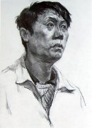 2010年鲁迅美术学院大连校区人物素描优秀考卷