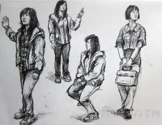 2011年中国美术学院高分速写考试考卷下载