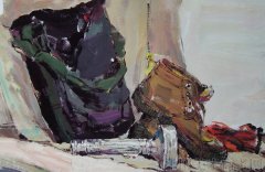 2010年鲁迅美术学院优秀静物色彩画欣赏