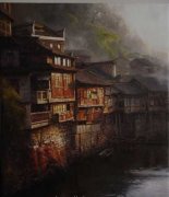 刘烽风景油画作品欣赏