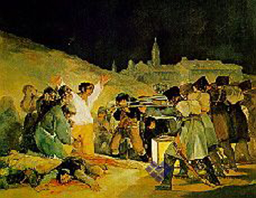 （西）戈雅及其作品《1808年5月3日夜间起义者被