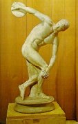 古希腊雕刻艺术图例—《掷铁饼者》