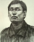 2008年鲁迅美术学院高分人物素描校考真题