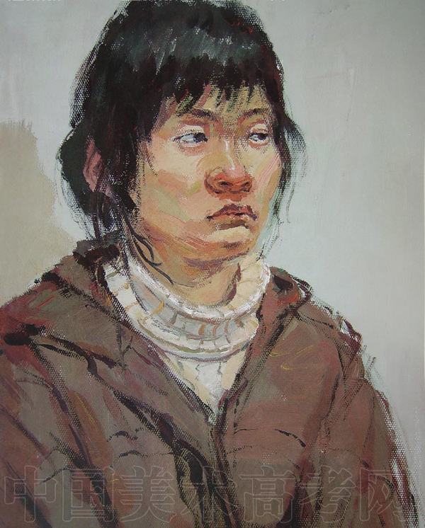 2008年鲁迅美术学院校考人物水粉画高分真题下载